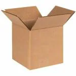 MM WILL CARE - WE WILL CARE YOUR PRODUCTS BCB_87 Brown Corrugated 4 x 4 x 5 inch Square Box 25 pcs