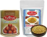 Yuvraj sweets combo pack Gulag Jamun 1 kg and Bhujiya Sev 400 gm