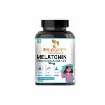 Prasatti Herbal Organic Melatonin 10Mg Supplement Good For Restful Sleep, Improved Focus & Eye Health 90 capsules