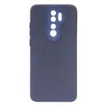 The Hatke Back Cover for Dark Blue Spazy Silicone Case for Redmi Note 8 Pro