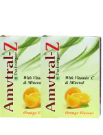 Klonox Amvtral-Z Energizer Powder210gm - Boost Energy & Immunity with Vitamin C and Minerals