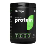 Plantigo Vegan Plant Protein Powder, Pea Protein And Brown Rice, Muscle Gain Support And Recovery, Dietary Supplement, Cappuccino For Men And Women, 27 Servings, 1 Kg