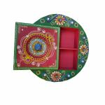 Sanskritihandicraft Dry Fruit Box 18X18