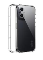 Coverage Rubber Back Cover for OPPO CPH2341 / Oppo F21Pro 5G - Transparent