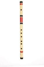 GOLD RUSH FLUTE F Sharp Medium Professional Right Handed Bamboo Flute 15 inch Size 43 Cm Length