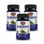 Osnia Shatavari Asparagus Racemosus 60 Capsules Supplement, 500 mg - Pack of 3