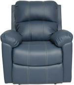 Recliners India Leatherette Manual Recliner (Finish Color - Blue, DIY(Do-It-Yourself))