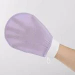 WBC WORLDBEAUTYCARE Moroccan Hammam Exfoliating Dead Skin Removal Bath Body Glove Mitt Original Single Layered Imported (Purple)