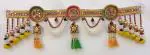 CraftVatika Embroidery Work Toran Hanging Bandhanwar for Main Entrance Door Wall Home Decoration