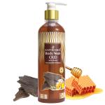 Earthgenix Body Wash OUD With Honey (300ml), (Loofah Free), For Anti Ageing & Skin Exfoliant