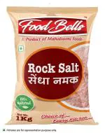 Food Bells Rock Salt| Premium Sendha Namak| Pink Rock Salt Premium| Mineral rich Salt| 1kg Pouch (Pack of 2)
