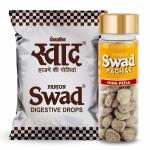 Swad Digestive Chocolate 50 Candy And Hing Peda Pachak Mukhwas Mouthfreshener 1 bottle