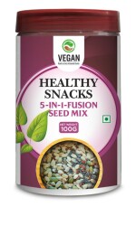 VEGAN - Back To Our Artisanal Roots 5 IN 1 FUSION SEED MIX 100 GRAMS/ HEALTH SEED SNACKS