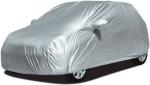 Enexoya Premium Silver Polypropylene Car Cover for Mid-Size Sedan