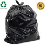 Bruzzline Black XL Garbage Bag 30-50 ltr - 75 Pcs