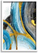 saf Premium Modern Art Digital Reprint 19.5 inch x 13.5 inch Painting (With Frame)