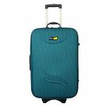 Skysun Turquoise Polyester Hard Suitcase -24 inches-Aqua Blue (S-24-853-F )