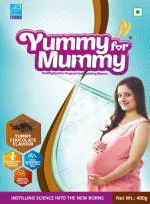 Yummy for Mummy, Nutritional Protein for Pregnant and Lactating women (400g Chocolate)