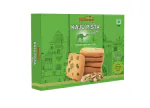 Mulberry traditional Handmade Pure Vegetarian Kaju Pista Cookies Delicious & Authentic taste 400 gm
