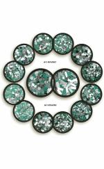 KUMISHRI 14 Variety Mirrors for Crafts - Mud Art, Lippan Art, Fabric Art, Mandala Art, Jewelry Making - 880 Medium and 1260 Small Size Shapes Total 2140 Pieces (Combo of 14)