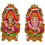 simonart and printing Decorative Showpiece - 20 cm (Terracotta, Multicolor)