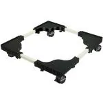 Lapyon Adjustable Washing machine and Refrigerator stand [ Size: 40 x 40cm to 64x 64cm, orange]