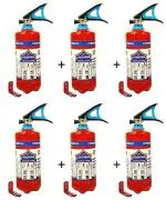 Eco Fire Abc Powder Type Fire Extinguisher, 2 Kg (Pack Of 6 )
