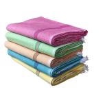 ASH Traders 300 GSM Multocolor Handloom Solid Bath Towels for Men and Women Cotton, 90 x 180 cm (pack of 5)