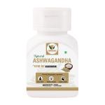 Vaddmaan Natural Ashwagandha KSM-66 - 60 Veg Capsule (Pack of 1) High Potency 5% Withanolides