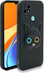 Lenient Black Rubber, Silicon Back Cover For Xiaomi Redmi 9C