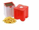 CribKing Shopper Potato Chips Cutter Slicer French Fries Maker Red Potato French Fries Finger Chips Cutter Slice Maker Machine