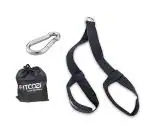 FITCOZI Heavy Duty and Non Slip Reverse Squat Strap with Bag and Carabiner