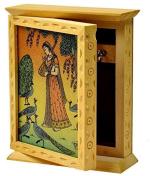 Fashion Bizz White Wood Key Holder