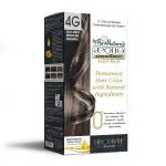 Aequo Organic Damage Free Cream Hair Color Salon Pack 4G Golden Medium Brown 120 ml