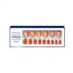 DASHING DIVA Magicpress Peony | Press On Nails | Stick On Gel Nails | Lasts Up to 7 Days | Contains 30 Stick On Nails