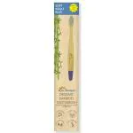 DR. MOREPEN Organic Bamboo Toothbrush for Adults - Blue