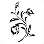 GRAPITS DIY Reusable All over Pattern Wall Stencil Plastic Sheet for Painting