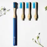 Aluminium + Bamboo Toothbrush (Handle + 1 Head)