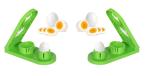 Plastic Egg Slicer, MultiColour (Pack of 2)