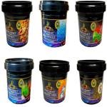 PUFF SMART Premium Herbal Flavor Brain-O-Freeze, Pan Ras, Comm, Zafran Pan, Orange Chill, Double Apple 100G In Each Pack (Set of 6) (100% Nicotine and Tobacco Free)