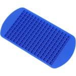 VACHHANI ENTERPRISE Mini Ice Cube Trays Silicone With Bin for Freezer,160 Small Cube Crushed Ice Tray Mold,Release Easier, Crushed Ice for Chilling Whiskey Cocktail Small Cube Silicone Tray 1 Pcs