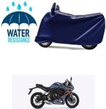 RONISH Waterproof Two Wheeler Cover for Honda (CBR650R, Blue)