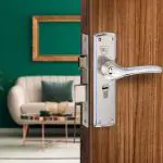 KI SHIELD Heavy Duty Mortise Door Lock for Bedroom, Living Room, Main Door 3 Keys Lockset for House Hotel Office Living Room Handle Set with Lock Body