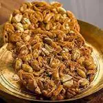 Br Cart Round Peanut Chikki | Punjabi Chikki | Peanuts & Jaggery Gol Chikki | Peanut Bar Pouch (200 G)