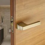 LAPO Mortise Door Lock Handle Set with Brass Baby Latch and Handles(Antique Finish- Ro-154)