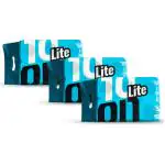 10 on Lite 2 Ply Toilet Roll 6 In 1 - Paper Size 9.8 x 10 cm 180 Pulls - 6 Rolls - Pack of 3