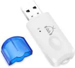 eshopglee v2.1+EDR Car Bluetooth Device with Audio Receiver (White)