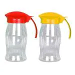 Awwalline 1000 ml Cooking Oil Dispenser Plastic Oil Pourer Dispenser Bottle with Transparent Body One Size