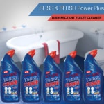 BLISS & BLUSH Toilet Cleaner blue 2500ml Thick Formula with Natural Citric Acid| Limescale Remover| Removes 99.9% germs| Provides Long Lasting Freshness| Bleach Free