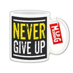 Mug Morning Never Give Up Inspirational Mugs Motivational Mugs Inspirational and Motivational Coffee Mug